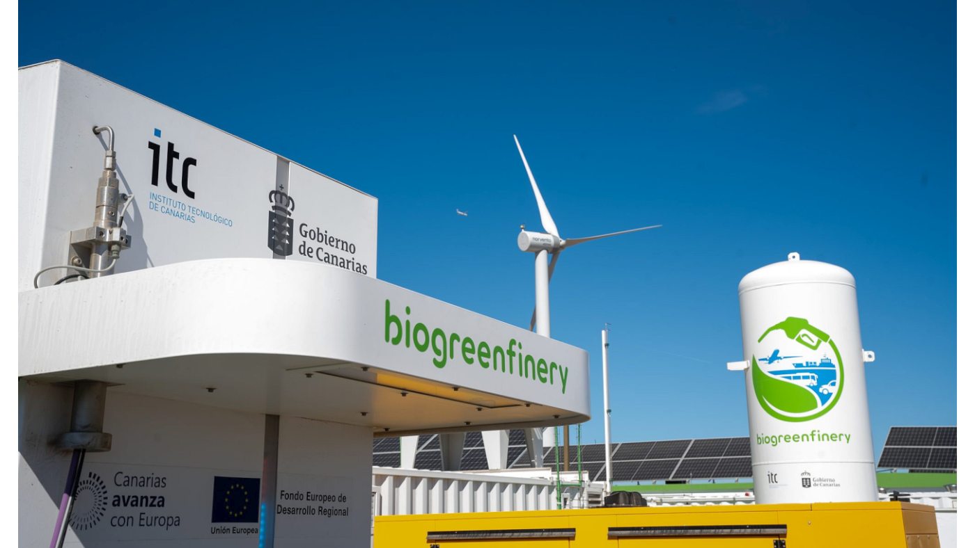 Biogreenrefinery på Gran Canaria.