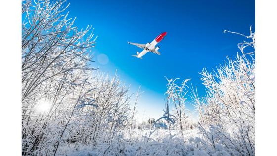 På vei fra snø og is til varmere strøk på Gran Canaria.