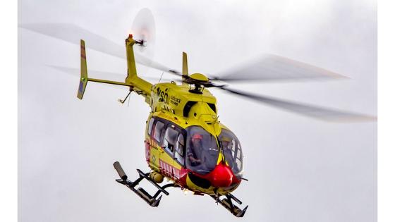 Ambulansehelikopter på Gran Canaria.