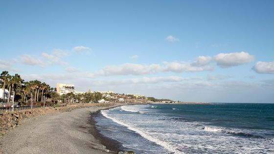 Stranden ved Bahia Feliz, Gran Canaria