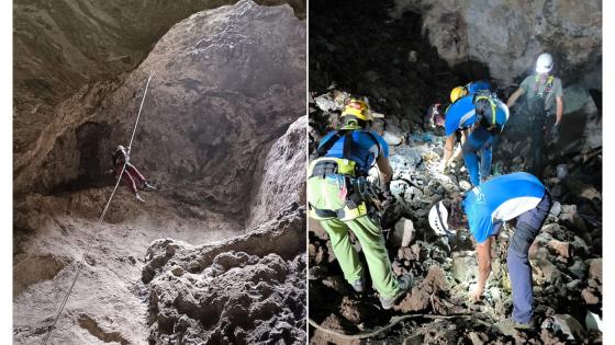 Undersøkelser og utgravninger i Sima de Jinámar på Gran Canaria.