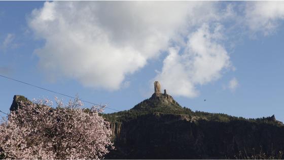 Roque Nublo på Gran Canaria.