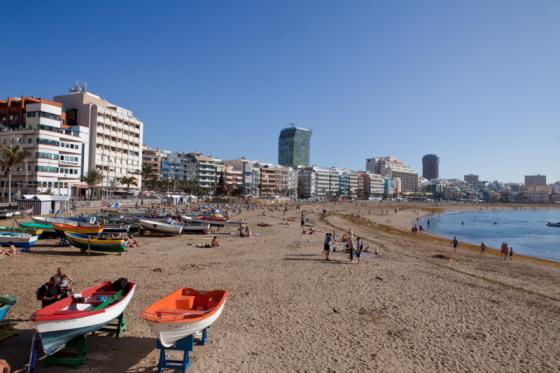 Las Palmas på Gran Canaria.